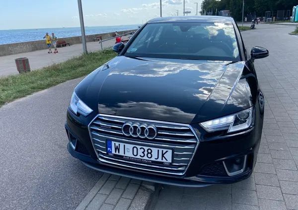 audi Audi A4 cena 115500 przebieg: 91150, rok produkcji 2019 z Gdynia